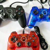 Controlador de Juego P3 con Cable, Accesorio de Juego con Vibración, Gamepad Multifuncional para PC y TV, Suministro Transfronterizo
