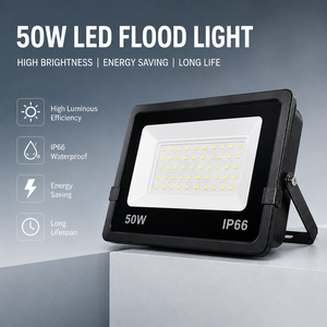 Faro LED 50W 100W 200W IP66 Antipolvere per Illuminazione di Grandi Spazi Industriali, Magazzini, Parchi Logistici - Product Image 2