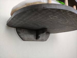 Chất Lượng Cao Thoải Mái Mèo Leo Núi Khung Tường Gỗ Rắn Mèo Cây Với Salu Sinh Thái Bền Vững Mèo Tường Bởi Thương Hiệu Tên - Product Image 5