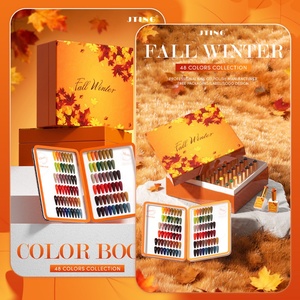 JTING - Nueva Colección de Esmaltes de Uñas en Gel para Otoño/Invierno, Set de 48 Colores en Caja con Libro de Colores Gratis, Muestras Gratis OEM, Diseño Personalizado - Product Image 5