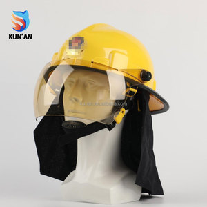Casque de pompier OEM personnalisé style Gallet F1 ignifuge pour équipement de sauvetage des services incendie - Product Image 3
