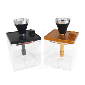 Bol pour shisha hookah en acrylique avec LED, shisha hookah, carré, en aluminium, lumière, <span class=keywords><strong>chicha</strong></span>, nouveau modèle - Product Image 4