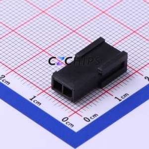 794616-2 Housing (Wire-to-Board / Wire-to-Wire) P=3mm Connector ( Jack Structure: 2x1P )( Pitch: 3mm )( Number of Rows: 2 ) - Product Image 1