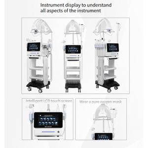 เครื่องดูแลผิว 11-in-1 สำหรับสปาความงาม อุปกรณ์เสริมความงาม ฟื้นฟูผิว ด้วยเทคโนโลยีไฮโดรออกซิเจนเจ็ท เครื่องทำทรีทเมนต์ผิวหน้า - Product Image 4