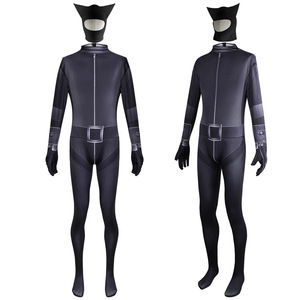 Costume de cosplay Batman Catwoman pour adultes, unisexe, tenue de performance Zentai, combinaison intégrale - Product Image 1