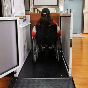 Plateforme élévatrice hydraulique électrique, silencieuse et personnalisable, pour usage commercial, ascenseur domestique pour hôpitaux et écoles - Product Image 4