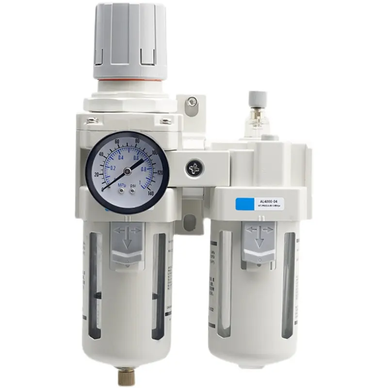 FRL air source treatment combination air filter pressure regulator lubricator smc-type