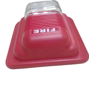 Sirène d'alarme incendie avec gyrophare IP ABS 24V <span class=keywords><strong>rouge</strong></span> à fixation murale pour système de sécurité domestique avec <span class=keywords><strong>alerte</strong></span> à décibels élevés - Product Image 4