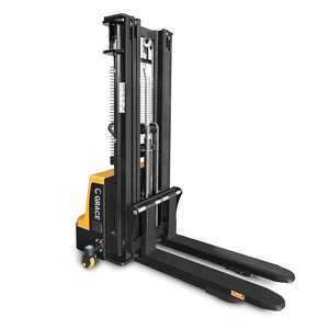 Truk Stacker Listrik 1,5 Ton, Truk Pengangkat, Truk Stacker Elektrik, Truk Pallet Listrik - Product Image 3