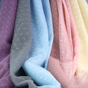 Tela de Malla Dobby con Puntos, 100% Poliéster, Sin Elasticidad, para Vestidos, Faldas, Disfraces y Decoración - Product Image 6