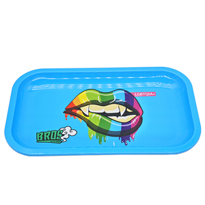 BANDEJA BROS de METAL27 * 16 CM CUSTOM OEM Accesorios para fumar - Product Image 5