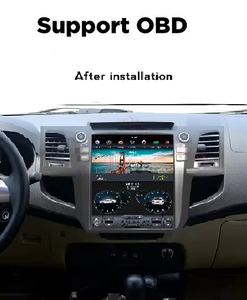 Lecteur DVD de voiture Android 11 avec écran vertical de 12,1 pouces, navigation GPS, autoradio pour Toyota Fortuner 2004-2016, unité de contrôle central vidéo - Product Image 2