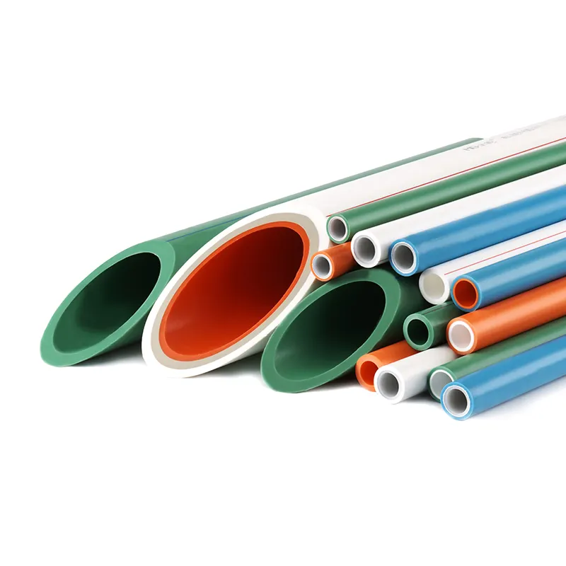 Materiali idraulici all'ingrosso di alta qualità raccordi per tubi in plastica ppr tubi idraulici sanitari tubi per acqua ppr