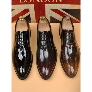 รองเท้าหนังแท้สุดหรูสำหรับผู้ชายทันสมัย - Product Image 1