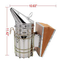 Imkerei-Zubehör 11-teiliges Imkerwerkzeug-Set für Imker Bienenstockräucherer/Bienenbürste