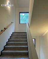 Villa à structure en acier écologique légère et durable, maison préfabriquée pour résidence, vacances, hôtel et usage commercial