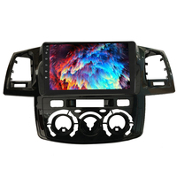 Autoradio Android 14 4 cœurs OLED DSP pour tableau de bord, compatible Fortuner Hilux, avec GPS, Bluetooth, Wi-Fi, système radio, 1+32 Go/4+64 Go, vidéo stéréo