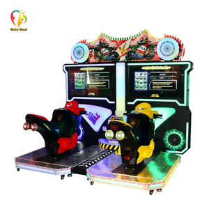 Baby Bear Hot Bán <span class=keywords><strong>2</strong></span> Người Chơi 3D Xe Máy Lái Xe Mô Phỏng Xe Đua Arcade Trò Chơi Máy Cậu Bé Arcade Trò Chơi Điện Tử - Product Image 2