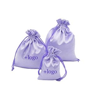 Bolsas de Satén Personalizadas para Bolsos, Bolsas de Regalo con Cordón, Bolsas de Seda para Joyería, Cabello, Zapatos, Cosméticos - Product Image 1