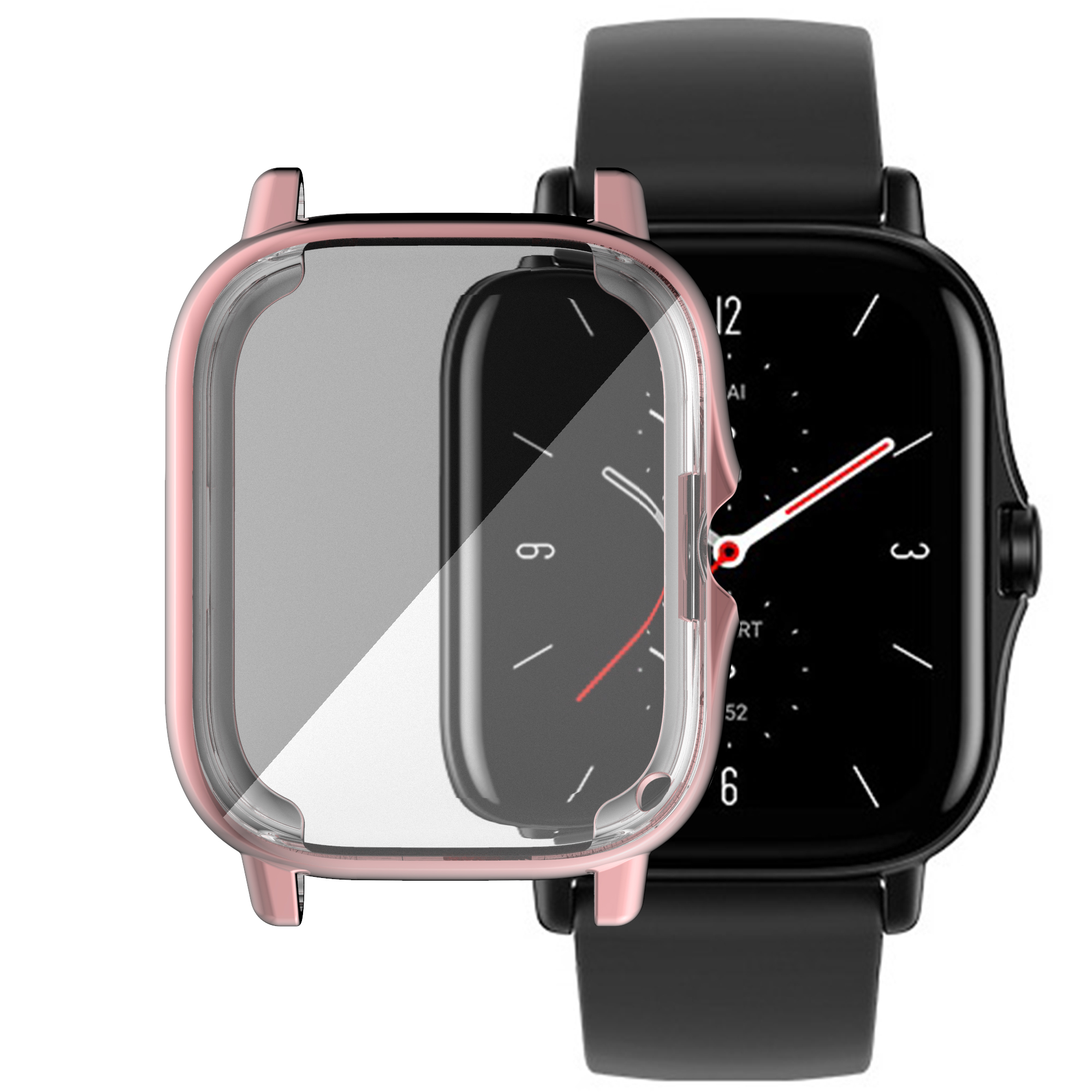 7 цветов, чехлы для часов Huami Amazfit GTS2, полностью защитный чехол из ТПУ, чехлы для часов Huami
