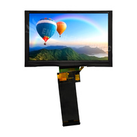 Modul Layar LCD TFT IPS ENH Enrich 5 Inci Resolusi Tinggi 800x480 Layar Sentuh Antarmuka RGB Lampu Latar Putih Area Aktif