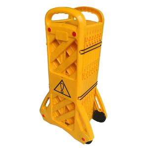 Barricadas expandibles móviles Seguridad Plástico Plegable Valla portátil Almacén Protección en el lugar de trabajo Barrera de control de multitudes - Product Image 3