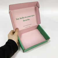 Cajas de Envío Plegables de Cartón de 6x4x2 con Logotipo Personalizado, MOQ Bajo, Mini Cajas de Papel para Envío de Joyería, Accesorios, Embalaje Postal