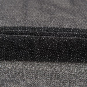 Thông tư dệt kim interlining 50D 75D <span class=keywords><strong>Polyester</strong></span> dệt Tricot nóng chảy interlining vải - Product Image 4