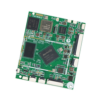 Placa base de control inteligente IOT integrada DC PoE Power 60mm X 70mm Tamaño Rockchip PCB Board