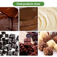Machine portable de 250 kg et 5,5 L pour la fusion et la température du chocolat, distributeur de lait chaud et moule