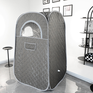Sauna à vapeur portable facile à utiliser, tente de <span class=keywords><strong>spa</strong></span> personnel à domicile avec chaise pliante, télécommande, vapeur, détoxification intérieure, relaxation - Product Image 3