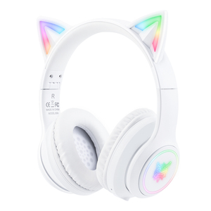 <span class=keywords><strong>ONIKUMA</strong></span>-auriculares inalámbricos <span class=keywords><strong>B90</strong></span> con Bluetooth 5,0, dispositivo de audio con orejas de gato RGB y micrófono - Product Image 2