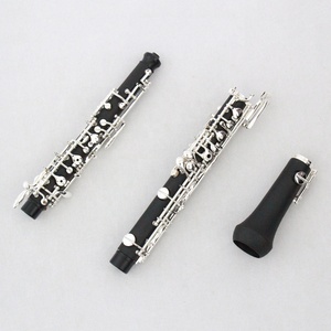 Oboe en <span class=keywords><strong>bois</strong></span> composite, tonalité Do, plaqué argent, système semi-automatique complet de conservatoire, <span class=keywords><strong>bois</strong></span> composite - Product Image 5