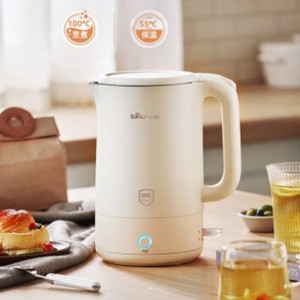 Little Bear Electric <b>Kettle</b> 1.7L <b>Temperature</b> <b>Control</b> Household Water Boiler With Auto Shut Off 316 Stainless Steel - Product Image 1