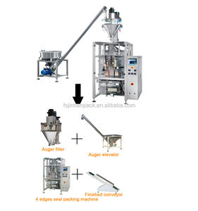 高效厂价咖啡粉奶粉面粉立袋包装机螺旋钻填料包装机 - Product Image 3