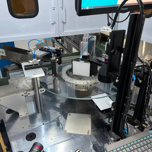 Machine d'inspection optique pour composants de marquage, avec détection par pince et tri visuel, équipée d'une caméra BASLER, précision 0,01 mm - Product Image 3