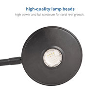 GAKO Q4 Aquarium Marine Reef Light Température réglable Smart Colorful Coral Led Lamp Used Fish Tank avec 16 Led Beads 48W
