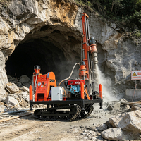 Foreuse minière électrique de type crawler haute performance pour forage en profondeur de 150 m avec fabrication flexible