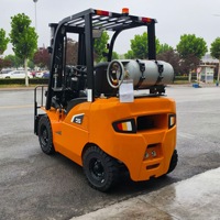 Les chariots élévateurs GPL de Durabler ne sont pas affectés par les conditions extérieures pluvieuses ou sur les chantiers difficiles et peuvent être utilisés dans différents endroits.