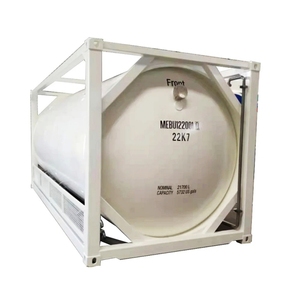 Réservoir de stockage de <span class=keywords><strong>gaz</strong></span> en acier inoxydable personnalisable, de taille moyenne à grande, conteneur ISO de 30 pieds R32 pour le stockage de réfrigérant - Product Image 1