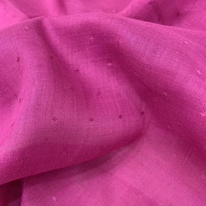 Respectueux de l'environnement 150g pur Ramie étoile Jacquard tissu tissé printemps été chemise décontractée robe jarretelle teint pour la mode des garçons - Product Image 1