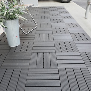 Dalles de <span class=keywords><strong>terrasse</strong></span> WPC contemporaines à emboîter soi-même, économiques, en plastique, pour extérieur, balcon, jardin, <span class=keywords><strong>terrasse</strong></span>, sol en <span class=keywords><strong>bois</strong></span> composite à assembler - Product Image 2