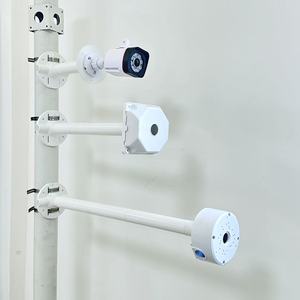 Soporte de Pared y Soporte de Poste de Forma I Rentable, Soporte de Extensión de Plástico para Cámaras CCTV y Cámaras Domo - Product Image 1