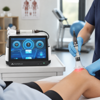 Appareil de thérapie laser de classe IV 810nm 980nm 1064nm pour le soulagement de la douleur, la physiothérapie, la réadaptation et la récupération sportive