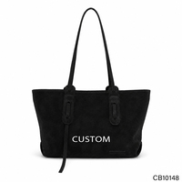 Sac fourre-tout tendance en daim plissé effet givré, style vintage, texture premium, sac à main en daim, sac à main pour femme, vente chaude