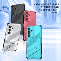 Funda con Soporte OMEVE para Samsung Galaxy S26 Ultra, S26 Plus, S25 Edge, S24 FE, S23, Protección Resistente a Caídas, Carcasa Rígida