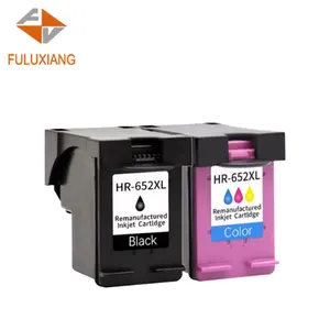 Cartucho de tinta compatible con FULUXIANG HP 652 XL 652XL 652xl para impresora HP DeskJet Ink Advantage 2135 1118