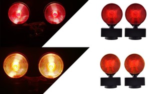 Chất lượng cao 12V đôi bên từ <span class=keywords><strong>Halogen</strong></span> bóng đèn Trailer kéo ánh sáng kit điều kiện mới - Product Image 3