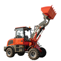 Vendita calda marchio Everun ER12 1200kg Joystick elettrico Mini secchio Farm con caricatore frontale