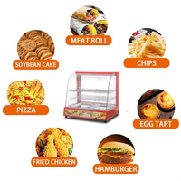 Restaurant buffet traiteur aliments frits servant plus chaud affichage vitrine type de table
